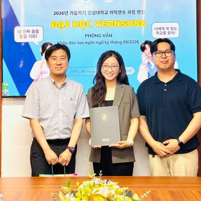 VGO EDU – Vinh Dự Nhiều Năm Liền Là Đối Tác Chiến Lược Yeonsung University